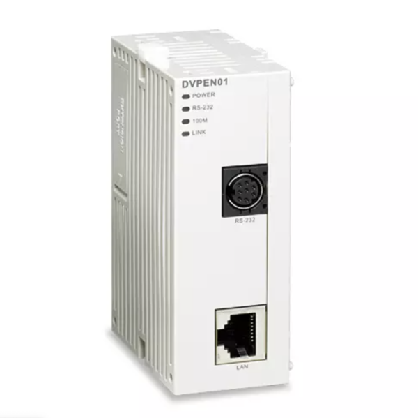 DVPEN01-SL | Ethernet (MODBUS TCP/IP) communication module for SV (left-side)